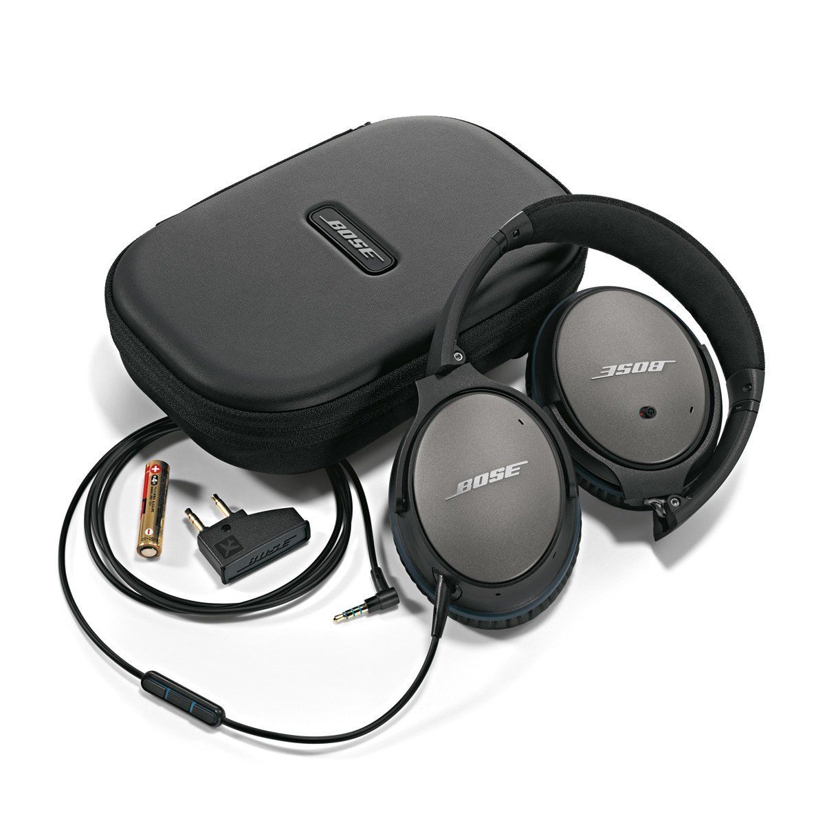 New Bose Quietcomfort 25 Acoustic Noise Cancelling Headphones For Android Wired Avallax