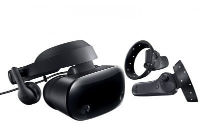 Samsung Hmd Odyssey Windows Mixed Reality Headset with 2 Wireless Controllers