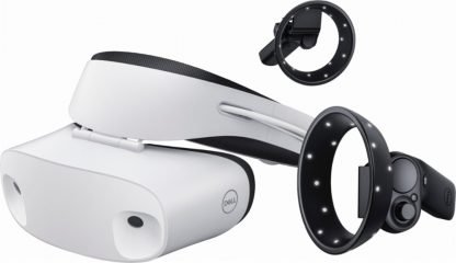 Dell Visor Virtual Mixed Reality Headset With Controllers