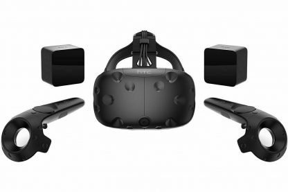 HTC Vive VR Virtual Reality Headset System with controllers
