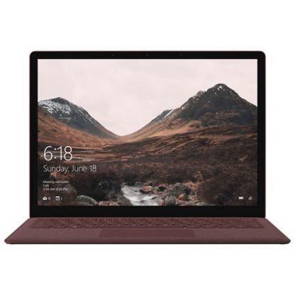 microsoft surface laptop 1st gen burgundy