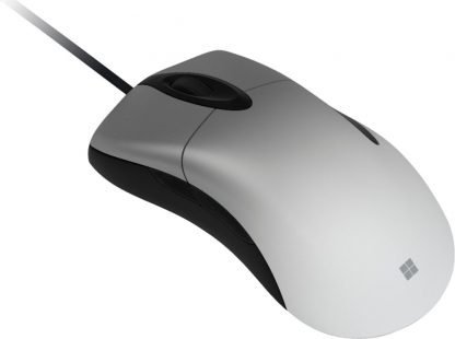 Microsoft - Pro IntelliMouse Wired Optical Gaming Mouse - Light Shadow NGX-00001
