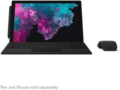 Microsoft Surface pro 6 Black with Black type cover