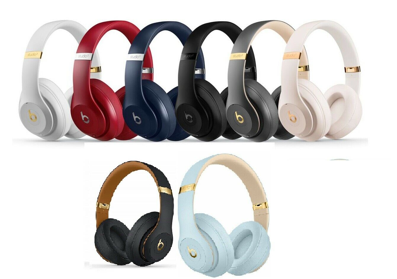 OPEN BOX - Beats by Dr. Dre Studio 3 Wireless Bluetooth Noise Cancelling  Over-ear Headphones - AVALLAX
