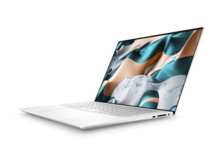 Dell XPS 15 9500 frost white